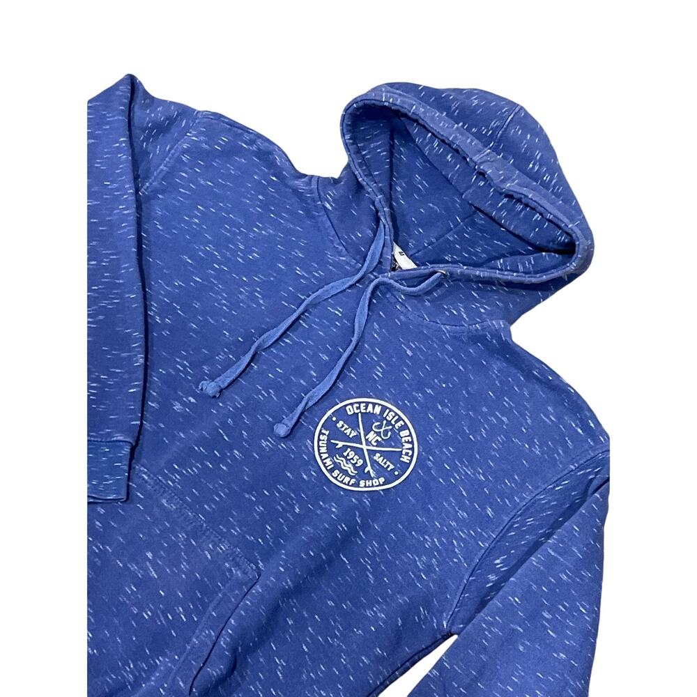 Tsunami Surf Shop, Blue Hoodie with pocket, Size‎ M, 965E